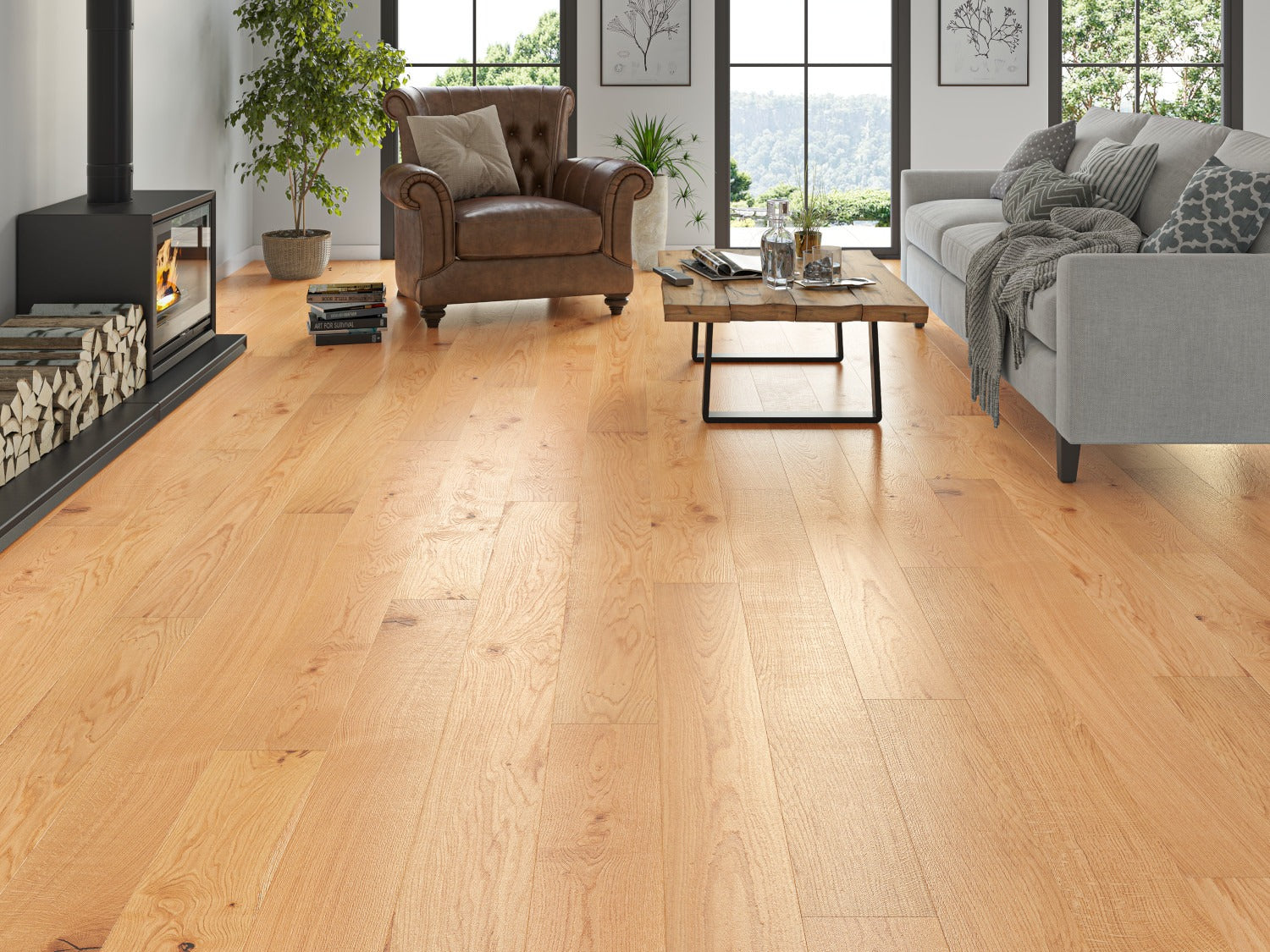 Goderich-20/6 Engineered Oak-Plank image 1
