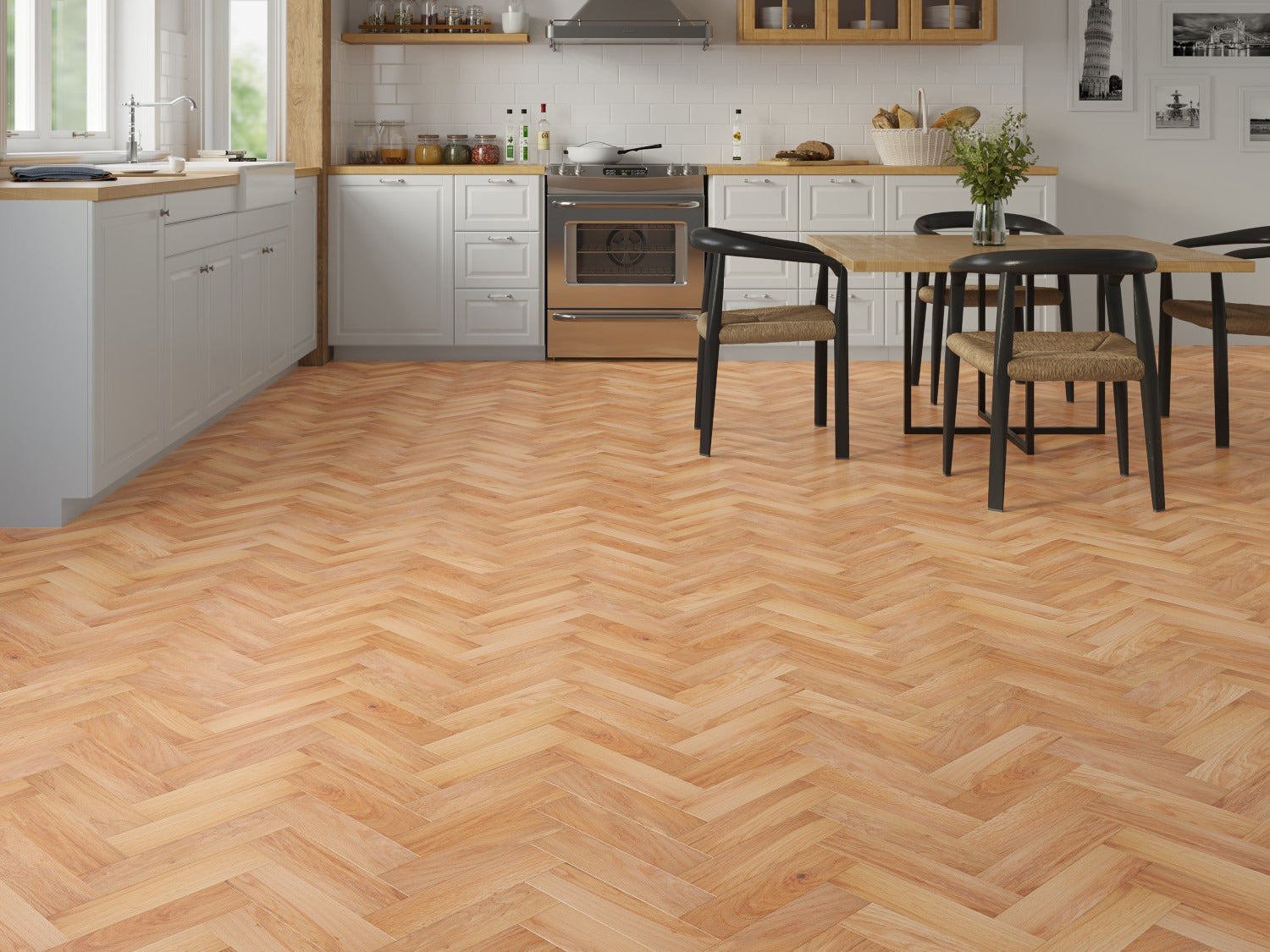 Whistler-10/3 Engineered Oak-Herringbone image 1