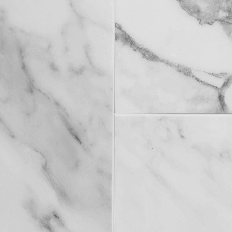 Firmfit Original Pre-Gout Tile-Carrara Marble-Click image 0