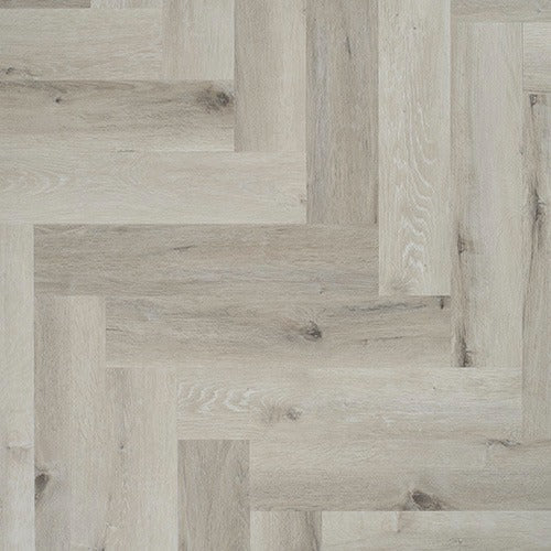 Aspire Superior Herringbone-Bleached Oak-Click image 0