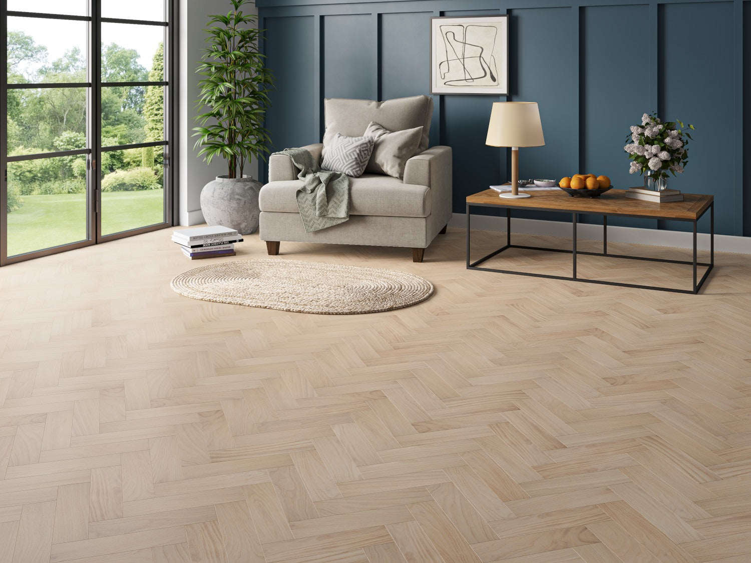 Tofino-10/3 Engineered Oak-Herringbone image 1