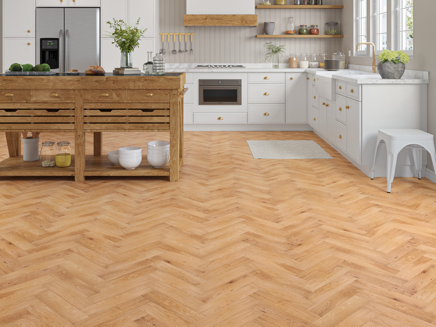Rossland-20/6 Engineered Oak-Herringbone image 1