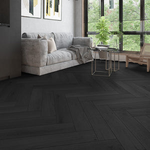 Firmfit Silent Herringbone-Anthracite Oak-Click image 2