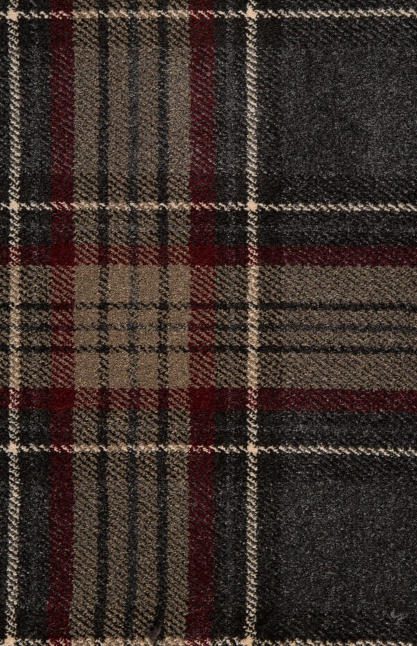 Midas Tartan-Charcoal image 0