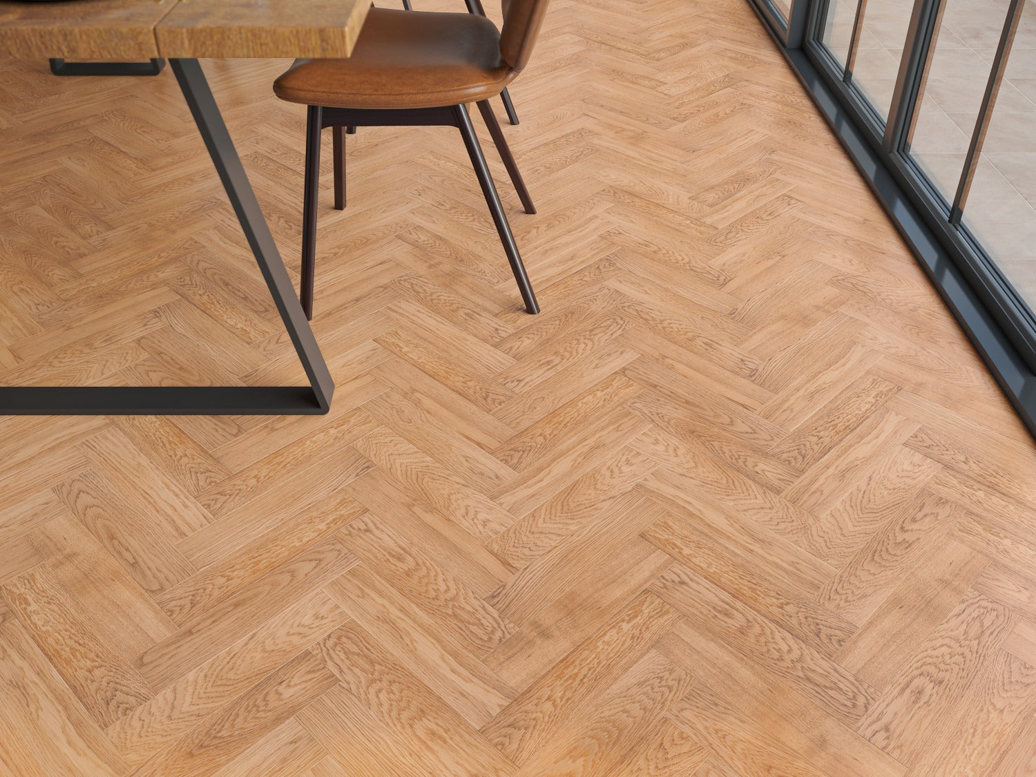 Kimberley-20/6 Engineered Oak-Herringbone image 0