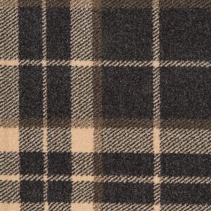 Midas Tartan-Grey Cream