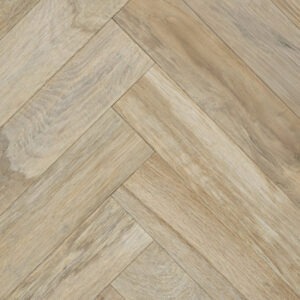 Cotswold-14/3 Hand Scraped Brushed Distress Mist-Herringbone (90mm)